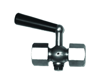 MV25-015 Кран пробковый под манометр 1/2" Ру16 Тмах=200оС